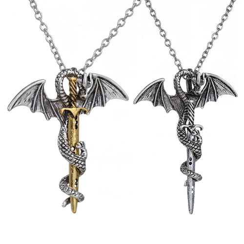 Zephyr Dragon Necklace